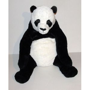 Peluche Panda Ikea Grand Format Assis 47 Cm - Doudou Ours Djungelskog - Occasion