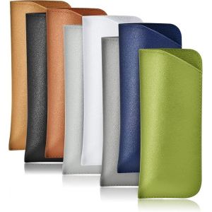 Anwxai-Lot De 8 Étuis À Lunettes Souples,Etui Lunettes,Etui Lunettes Souple,Étui Lunettes,Étui À Lunettes,Etui A Lunette - Occasion
