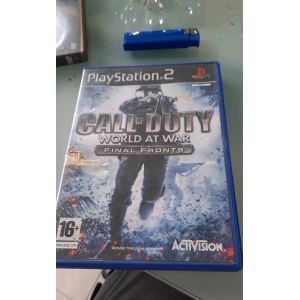 Jeux Ps2 Call Of Duty World At War Final Fronts - Occasion
