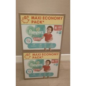Lot Pampers Harmonie Pants Taille 6 (120 Couches) - Occasion