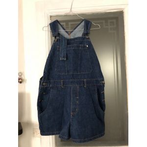 Salopette Short En Jean Eleven Paris T36 - Occasion