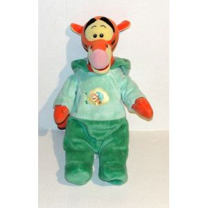 tigrou en pyjama vert peluche doudou tigre nicotoy simba - Occasion
