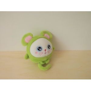 Doudou Peluche Souris Verte Squishimals - Occasion