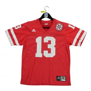 Reconditionné - Maillot Adidas Nebraska Cornhuskers - Taille 10/12 Ans - - Rouge - Occasion