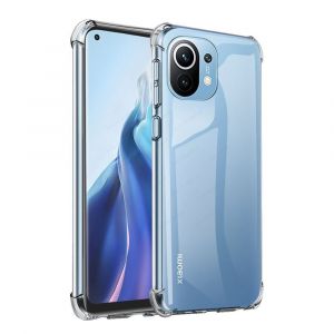 Coque Silicone Tpu Souple Pour Xiaomi 11 Lite 5g Ne/ 11 Lite Ne 5g 6.55" Anti-Choc Ultra Résistant Avec Coins Renforcés - Transparent - Occasion