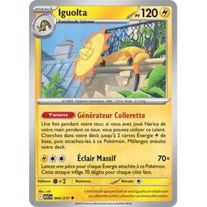 Carte Pok&eacute;mon - Iguolta - 064/217 - 2,5 H&eacute;ros Transcendants - Occasion