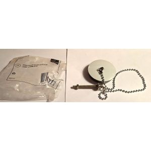 Bouchon d'Evier avec Cha&icirc;nette et Borne d'Attache - Occasion