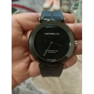 Montre Homme Newport Automatique C&eacute;ramique 35eme Anniversaire Herbelin - Occasion