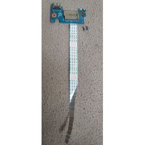 Prise USB 3.0 et lecteur de cartes avec nappe de PC portable pour la série HP CA1000 - Occasion