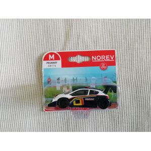Voiture Peugeot 208 T16 1/64-Norev - Occasion