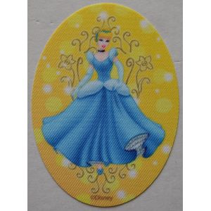 Princesse Cendrillon Ecusson Patch Thermocollant Ovale Princesses Disney 2022j - Occasion