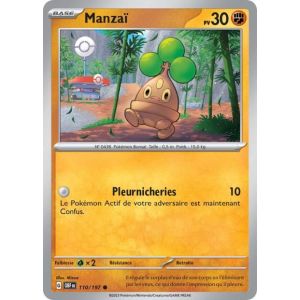 Carte Pok&eacute;mon - Manzai - 110/197 - Ev3 Flammes Obsidiennes - Occasion