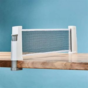Filet De Table Rollnet Artengo Adaptable Chez Soi Sur Table Bureau Ou Autre Gr&acirc;ce Des Pinces Amovibles D&eacute;pliable Jusqu'&Agrave; 2 M&egrave;tres Environ Dans Sa Housse Originale Oxylane Tennis Table Ping Pong - Occasion
