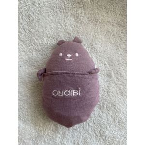 Doudou Peluche Obaibi Mauve - Occasion