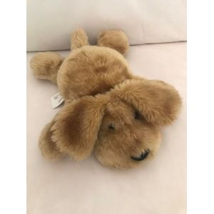 Peluche Doudou Chien Caramel Allongé Théo Klein Germany 30 Cm - Occasion