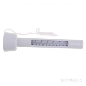 Thermom&egrave;tre Piscine Bassin Flottant Temp&eacute;rature Natation Avec Corde blanc - Occasion