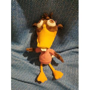 Doudou Peluche Ugly Duckling Abby Mallard Chicken Little Billes Disneyland Paris - Occasion
