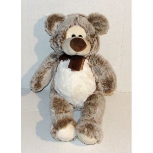 doudou ours cp international peluche chin&eacute; marron 32 cm - Occasion