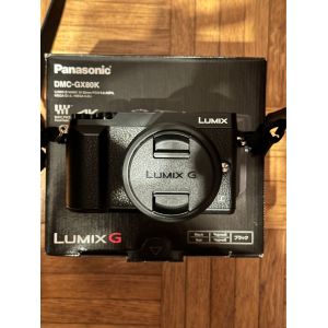 PANASONIC LUMIX GX80 16 mpix noir + Objectif LUMIX 12-32mm - Occasion