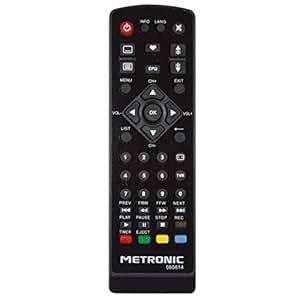 Télécommande Metronic 060614 originale pour décodeur HD HD-S1.1 HD-SO1 HD-SO2 touchbox HD3 et autres adaptateur TNT HD TNTHD de la marque Metronic terminal numérique démodulateur - Occasion