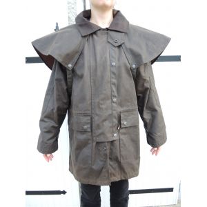 Veste Sportwear - Femme - 7/8 - Coton Enduit - Taille 40 - Occasion