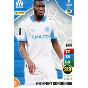 N&deg;156 Kondogbia Geoffrey Om Carte Jeu Adrenalyn Xl Ligue 1 2025-2026 - Occasion