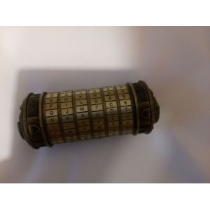 Da Vinci Code Cryptex Verrouillage Par Mot De Passe Code (Bronze) - - Occasion