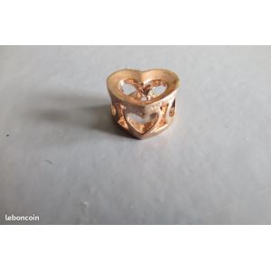 Charm 212 Coeur Argent Dor&eacute; Amore & Baci - Occasion