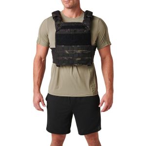 Gilet Porte-Plaques Tactec Trainer 5.11 Tactical - Multicam Black - Occasion