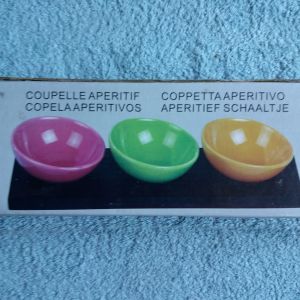 3 Coupelles Pour L'ap&eacute;ritif - Occasion