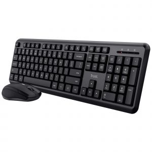 Trust ODY clavier Souris incluse Universel RF sans fil Anglais Noir - Occasion