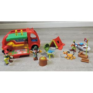LOT LA MAISON DE MICKEY : MICKEY ET SES AMIS EN CAMPING - Occasion