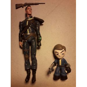 Funko Pop! Funko Legacy Funko Mystery Mini Fallout Figurine Lone Wanderer Fallout 3 Bethesda 2015 - Occasion