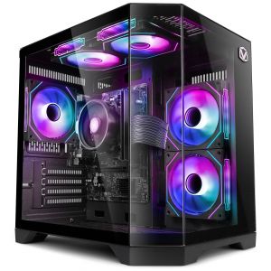 Vibox PC Gamer - Ryzen 3 3200G 4,0 GHz - Carte graphique int&eacute;gr&eacute;e Radeon Vega 8 - 16 Go RAM - 1 To NVMe - Windows 11 - WiFi - Occasion