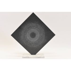 Sculpture Ardoise et Marbre - D&eacute;coration Maison - Statue Jardin - Occasion