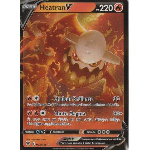 Carte Pokemon - Heatran V - 025/189 - Ultra-Rare - Eb10 - Astres Radieux - - Occasion