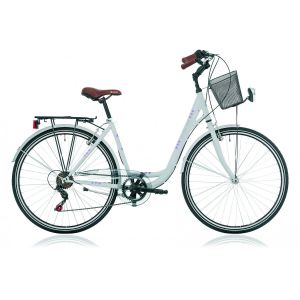 Velo Central Park 28' Femme 6vit - Blanc - Occasion