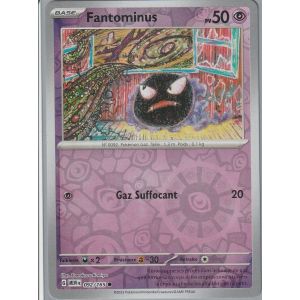 Carte Pokémon - Fantominus - 092/165 - Reverse - Ev3,5 - 151 - Occasion