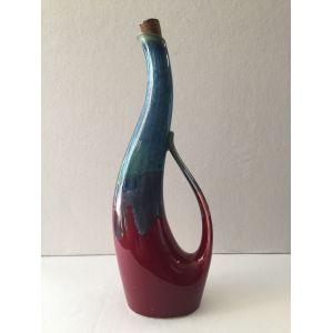 Ancien Pichet Verseuse Aiguière Cruche A Huile D'olive Façon Vallauris - Occasion