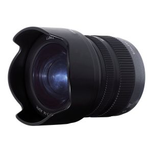 Objectif Panasonic Lumix H-F007014 - Fonction Grand angle - 7 mm - 14 mm - f/4.0 G VARIO - Micro Four Thirds - pour Lumix DC-BGH1; Lumix G DC-G100, G90, G91, G95, GF90, GH5M2, GH6, GH6L, GX880... - Occasion