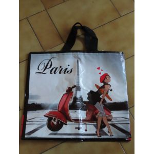 Sac cabas Paris / Vespa / Tour Eiffel - Occasion