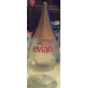 Bouteille - Mill&eacute;sime - " Evian 2001 " - Vide - 100 cl - Occasion