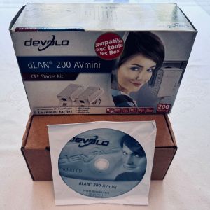 Vends prises CPL Starter Kit Devolo dLan 200 AVmini - Occasion