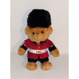 Peluche Ours Anglais De La Garde Royale Britanique Le Guardsman - Doudou Beefeater 25 Cm Keel Toys - Occasion