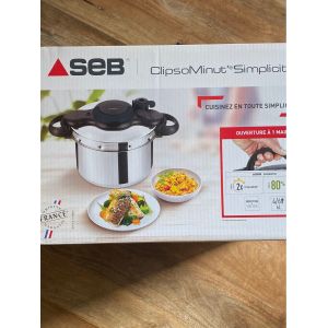 SEB Cocotte-Minute inox, Autocuiseur 6 L, Induction - Occasion