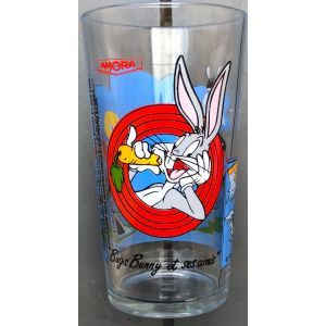 Verre A Moutarde Bugs Bunny Et Ses Amis, Titi Et Gros Minet, Dessin Animé, Animation, Warner Bros, Figurine - Occasion