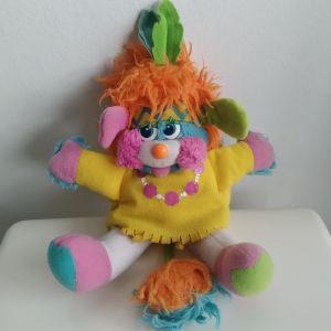 Ancienne Peluche Popples Indien - 20 Cm - Occasion