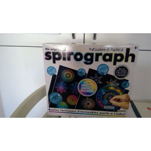 Spirograph Spirales Multicolores et Pailletées (Silverlit) - Occasion