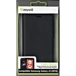 Etui Muvit Folio Stand / Compatible Samsung Galaxy J3 (2016) - Occasion