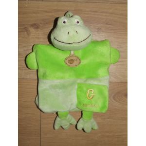 Grenouille Marionnette Babynat Doudou Vert - Occasion